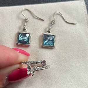 925 Sterling Silver Earrings and Ring Bundle